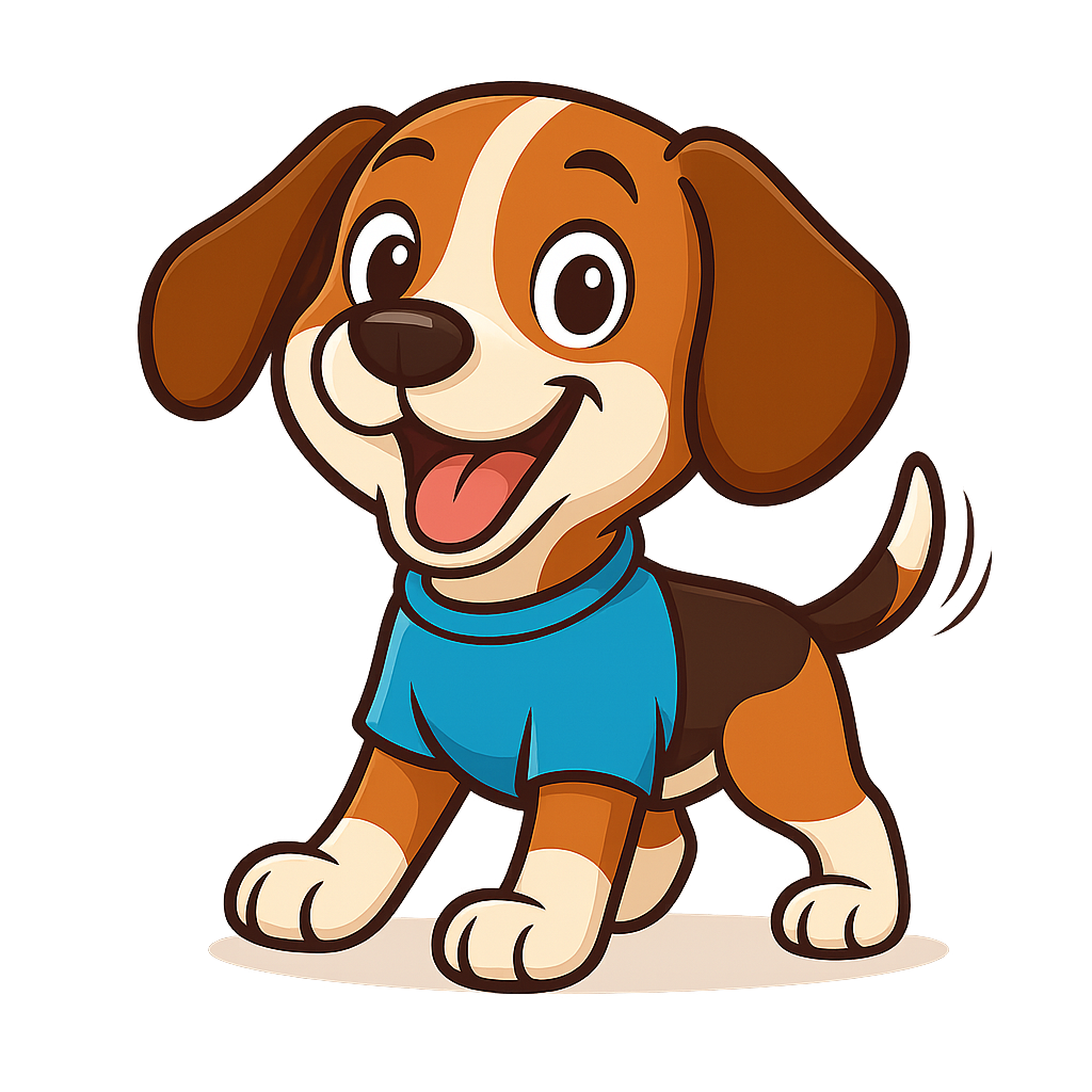 Beagle travieso